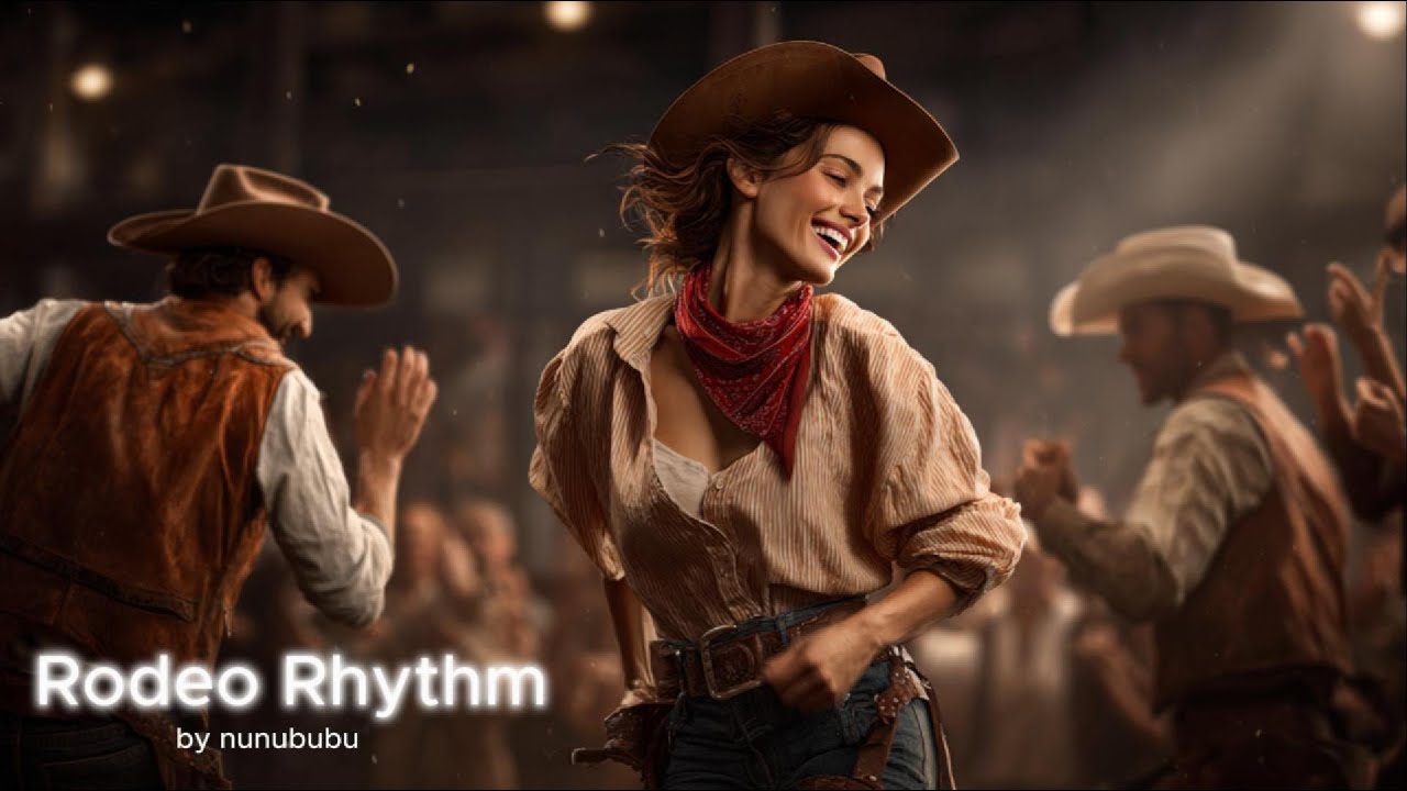 Cowboy Tap Dance Duet 🎶 Rodeo Rhythm | Boots, Banter & Rodeo Night Vibes by nunububu