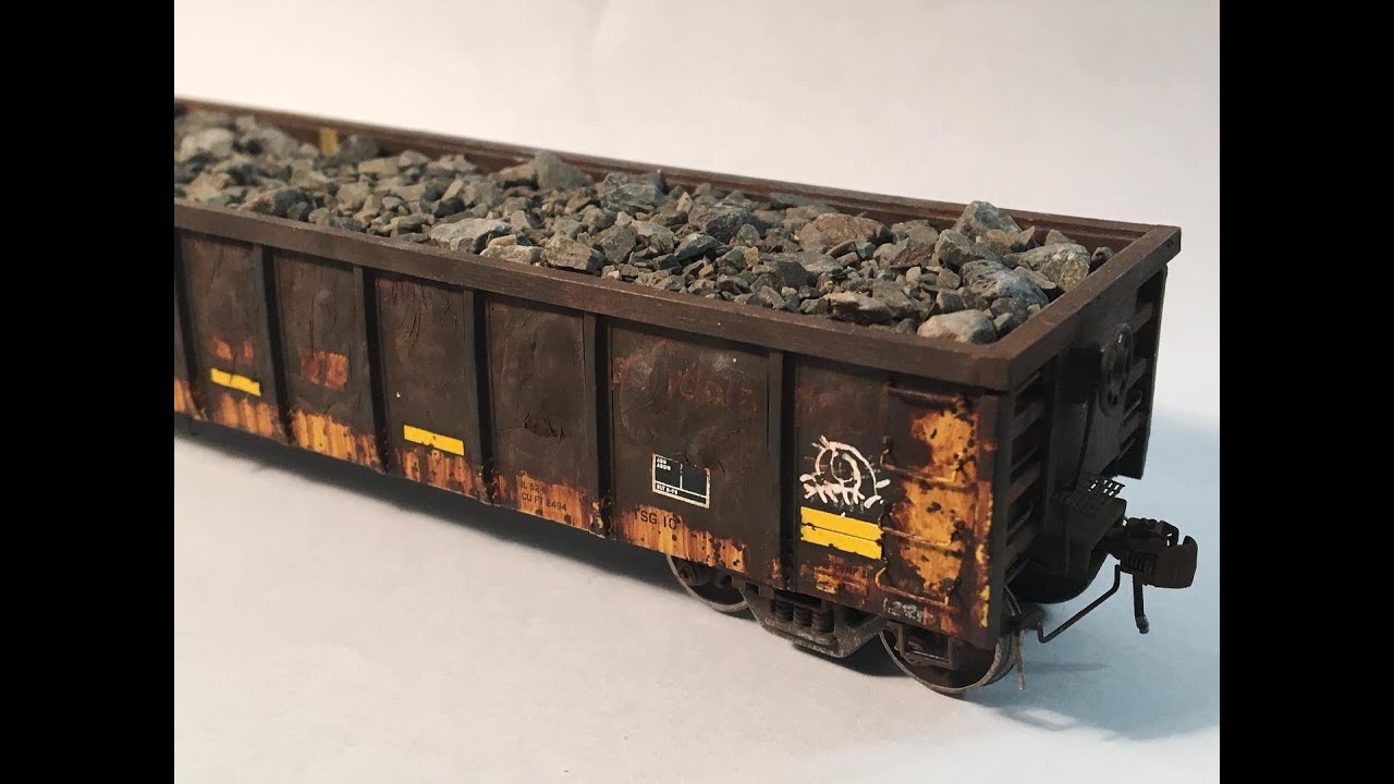 Weathering An Athearn Railgon!  Part 1 of 2.