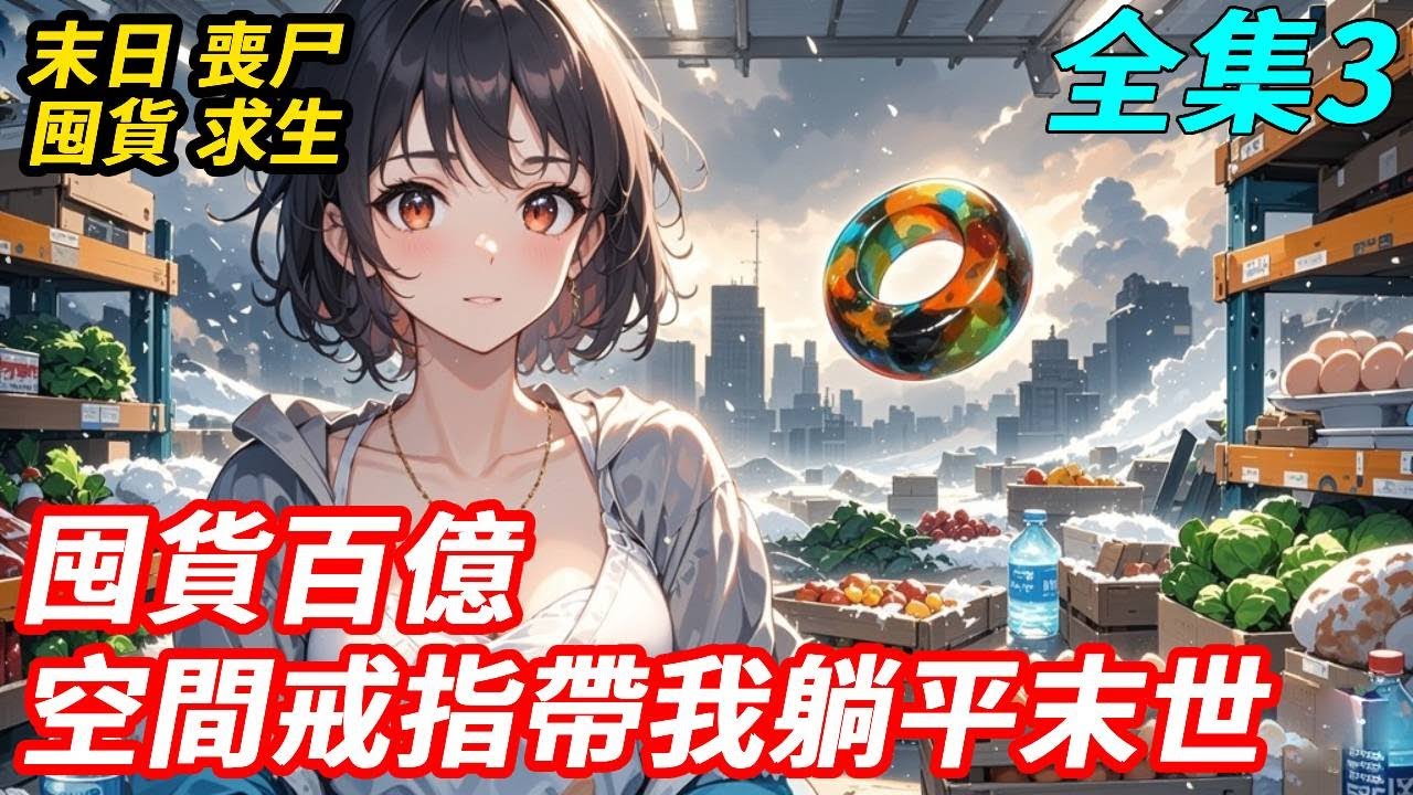 【3】八年天災末世我餓到喝雪吃冰塊，重生後我花10億買百億物資塞滿5000萬噸空間！假裝苟著其實在跨國掃貨、建倉、養寵、搞基建，全世界都沒我活得滋潤！#末世推文#囤貨#空間#萌寵