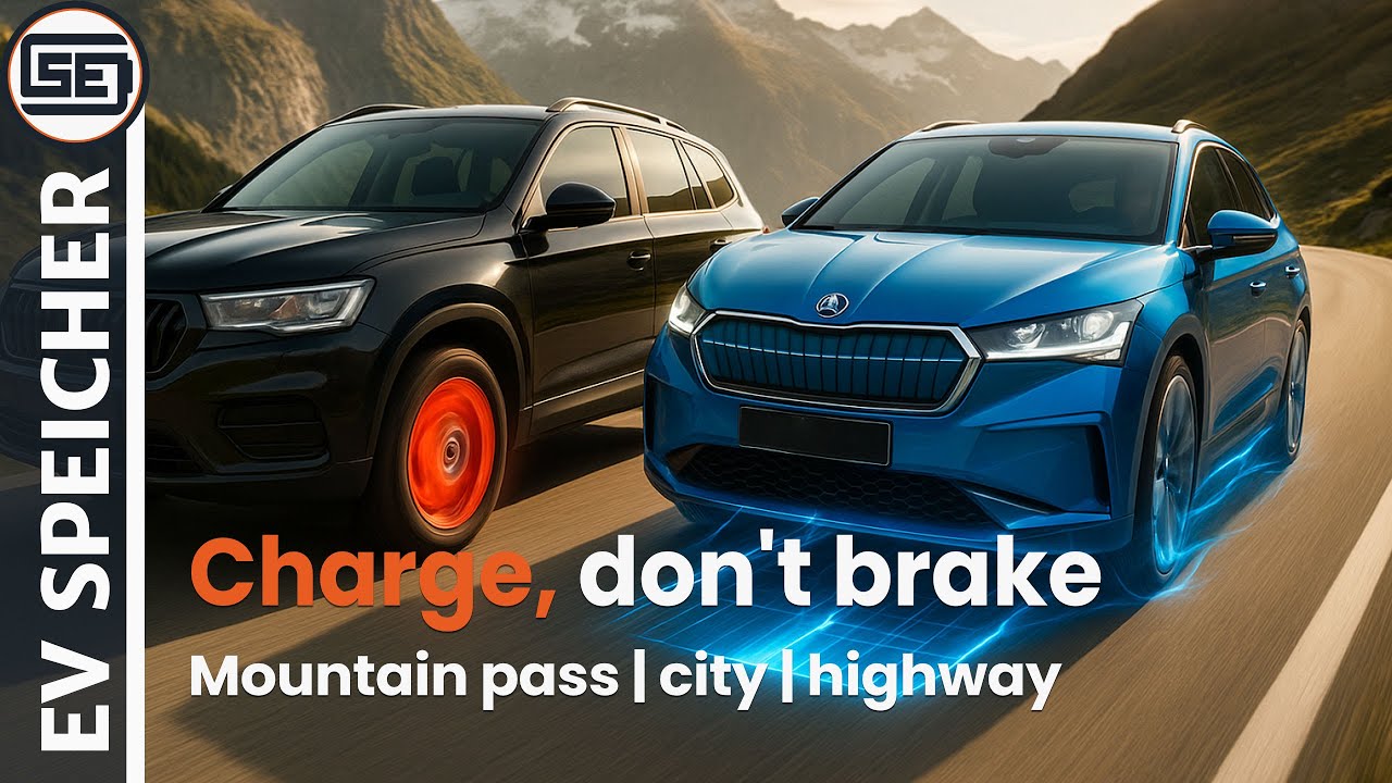 Magic or Physics? Regeneration in the Škoda ENYAQ & ELROQ Explained + Real-World Tests!