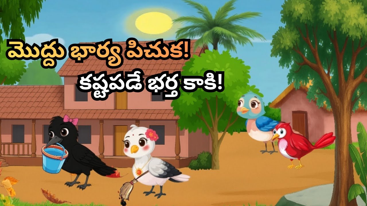 మొద్దు భార్య పిచుక! కష్టపడే భర్త కాకి! 