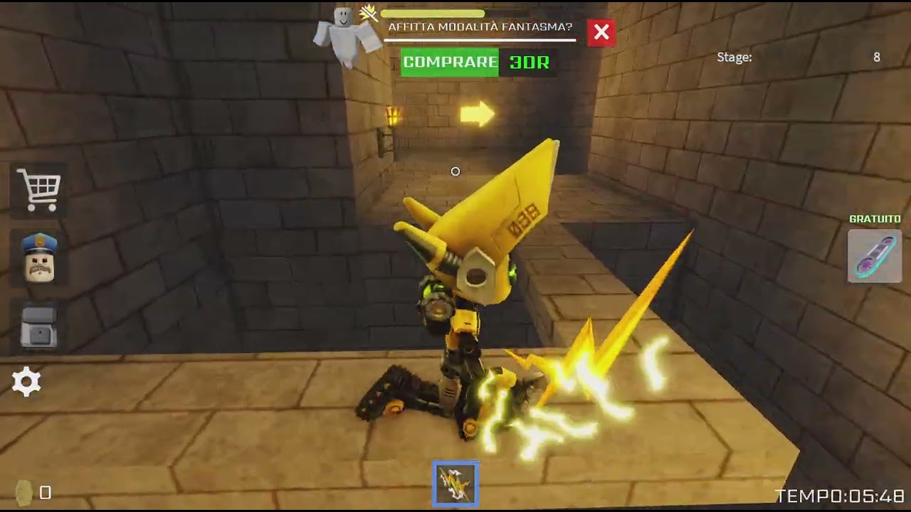 scappo dalla prigione mortale su Roblox
