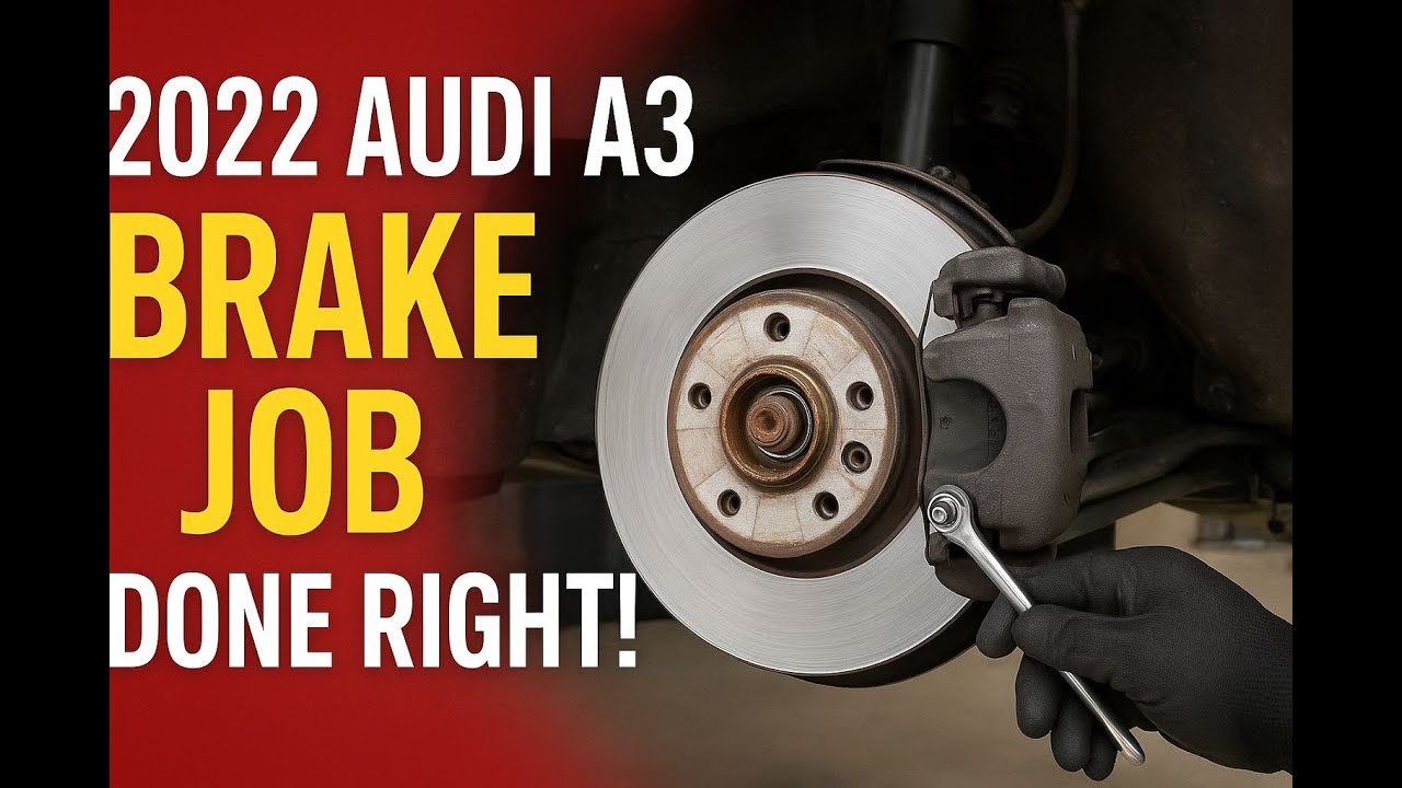 2022 Audi A3 Front Brake Maintenance