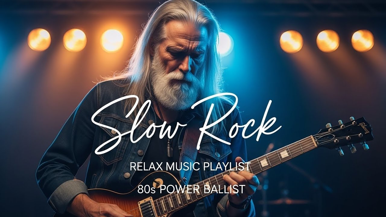 Slow Rock Classic Rock Ballad Collection for Lonely Nights and Endless Memories 🎸🌙