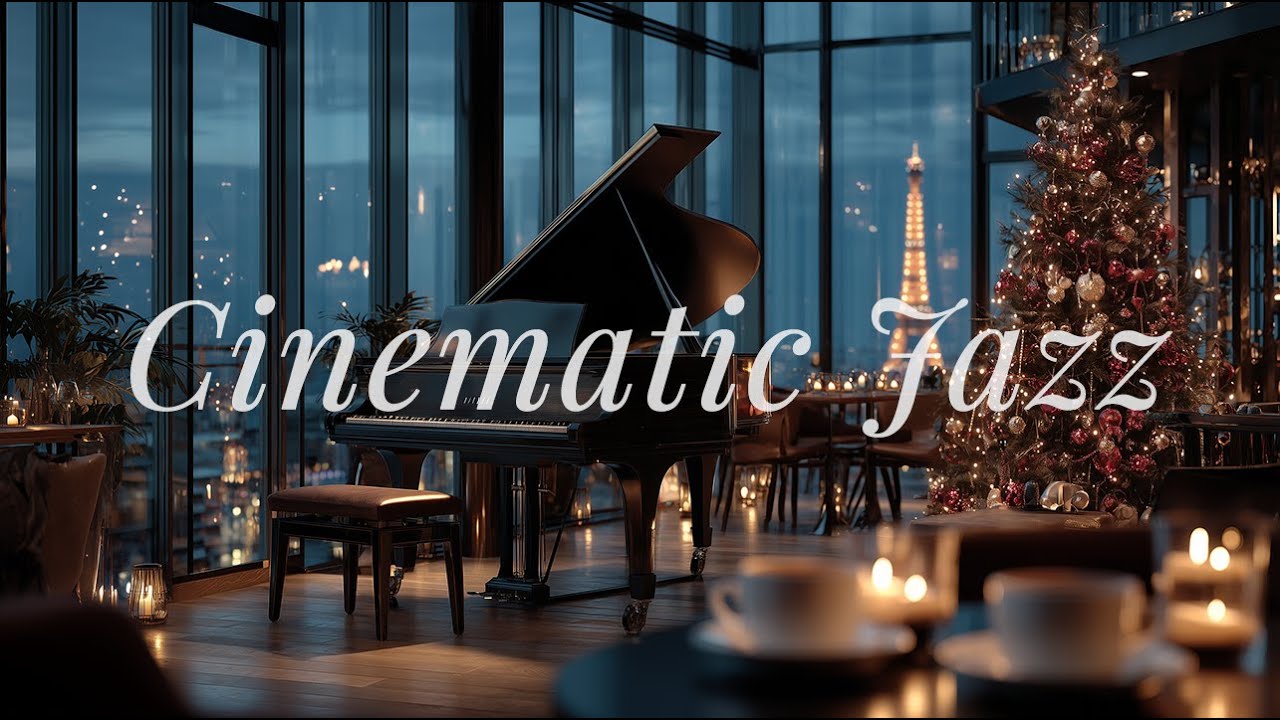 [Jazz Playlist 03] 4K Cinematic Jazz 🎬 Chill and Smooth Music Cafe 🌙 for Study & Relax 🎵
