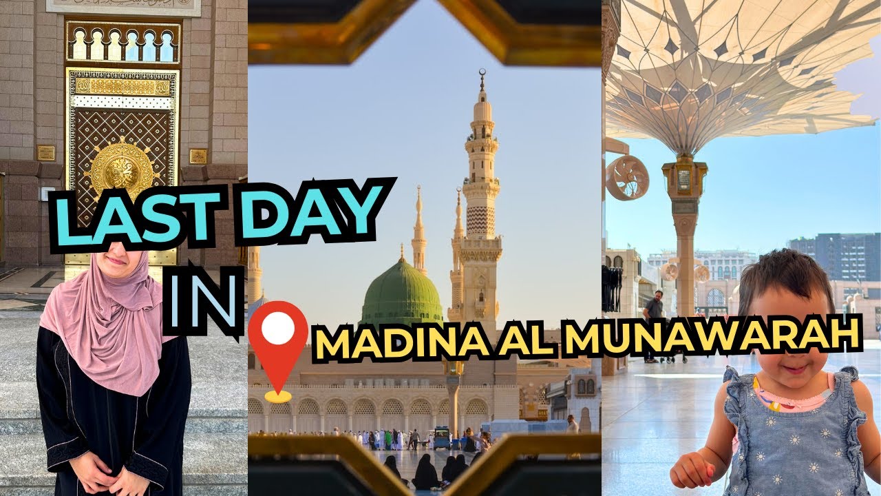 Spend our LAST FULL DAY in Madina with us ~ Women's Prayer Area in Masjid Nabawi ~ Quba Walkway Tour