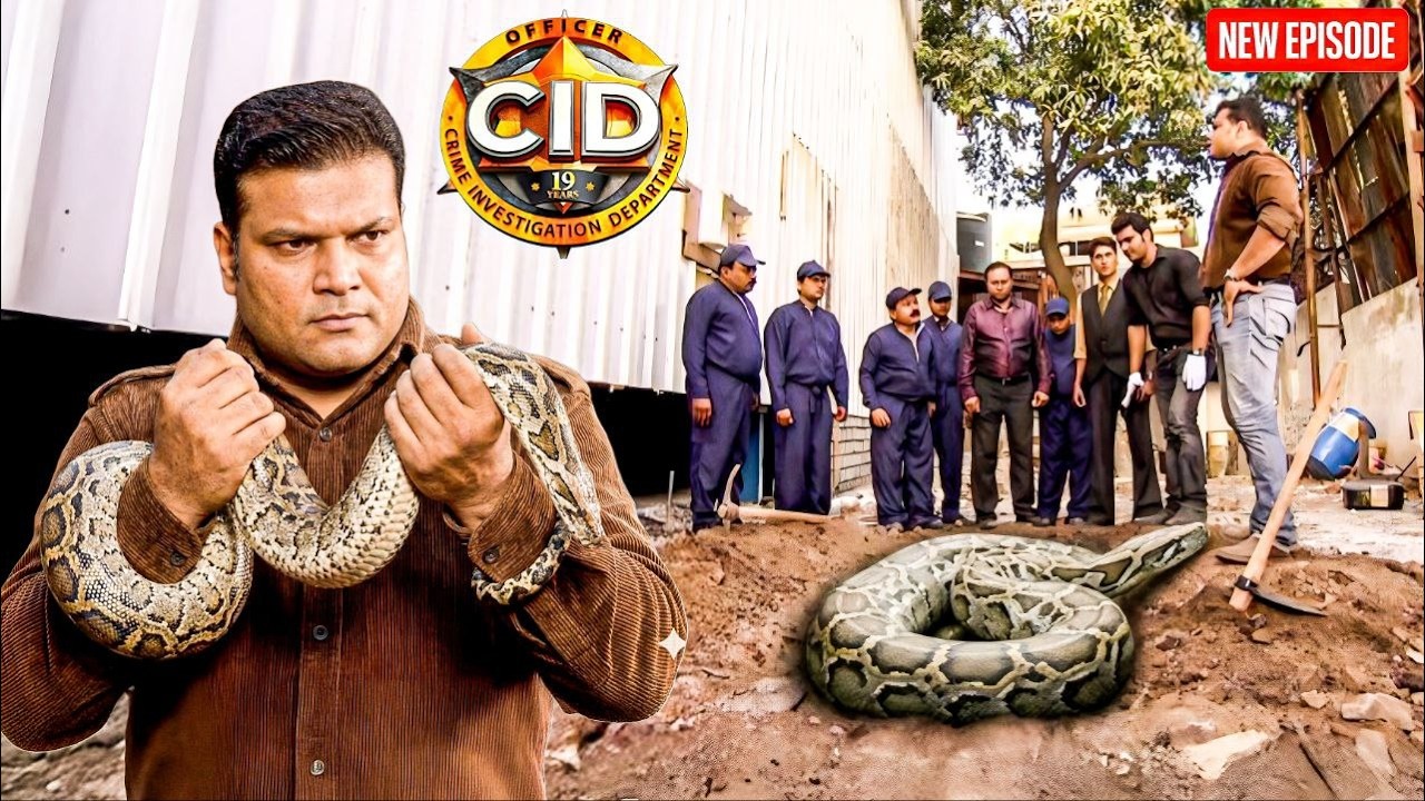 दया को खुदाई के दौरान मिला जहरीला अजगर ! || CID || Latest  Episode ||