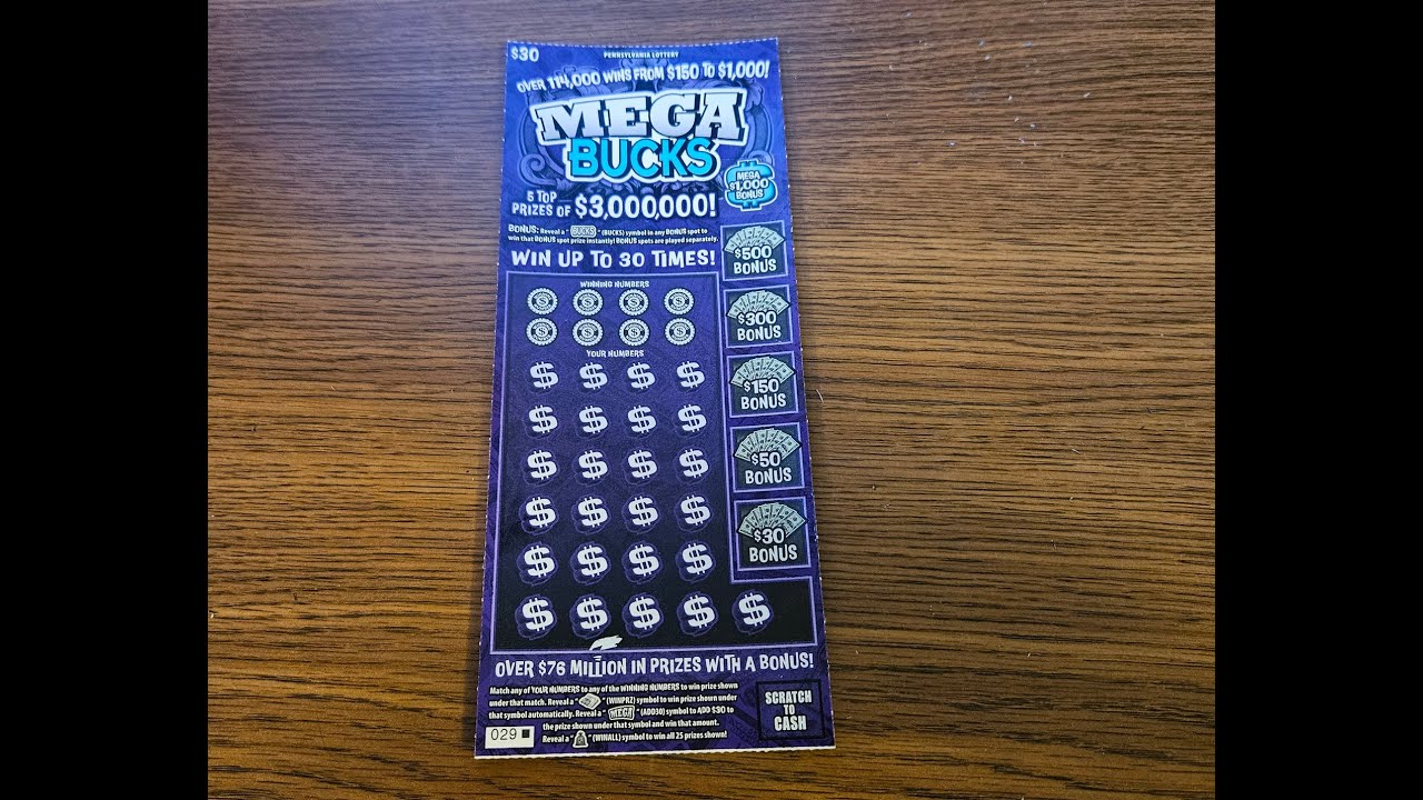 🎯  MEGA BUCKS $3 MILLION SCRATCH OFF - DID WE WIN?! 🎯
