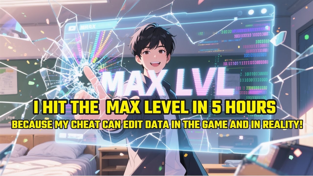 I Hit The  Max Level in 5 Hours... Because My Cheat Can EDIT Data in The Game AND in REALITY!
