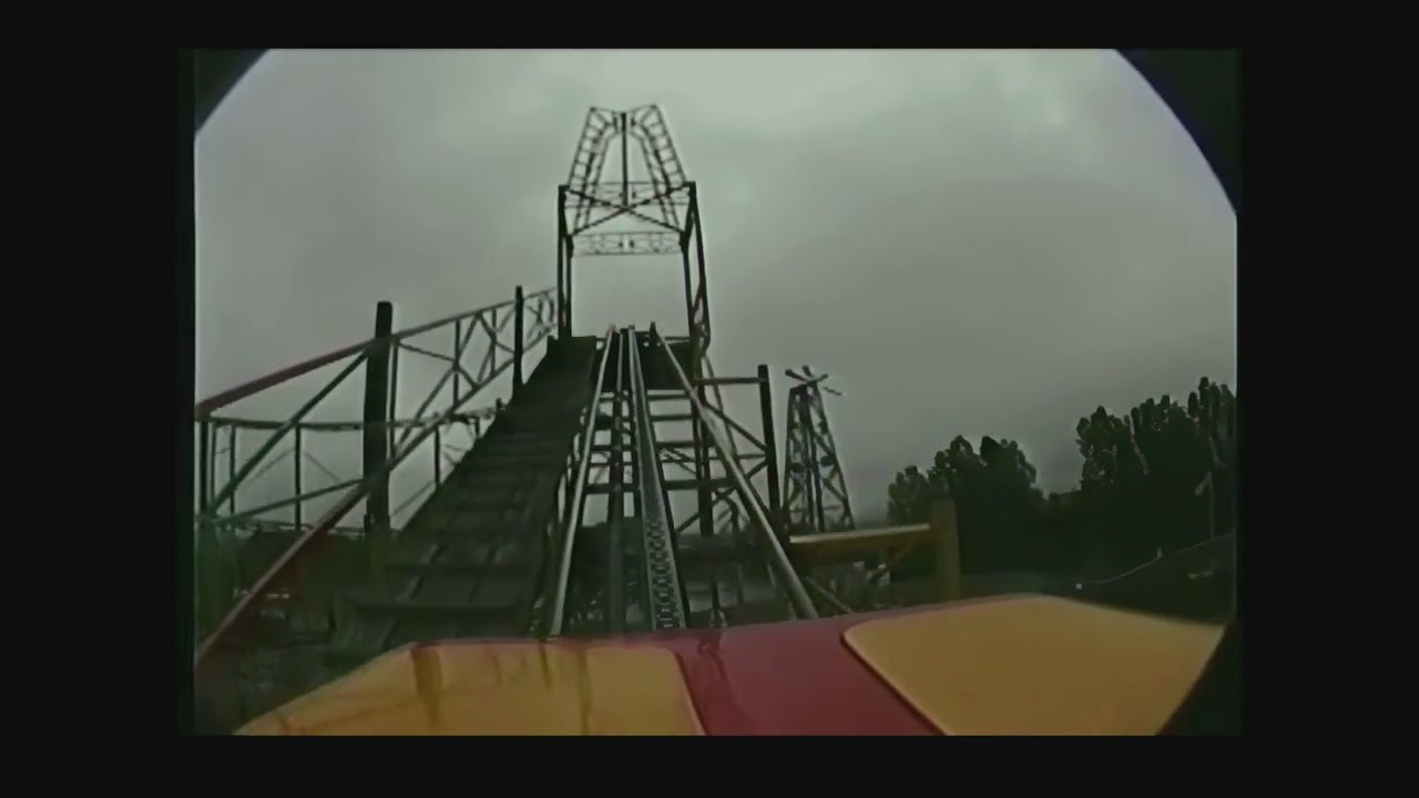 The Coasters of Frontierland, in Morecambe, Lancashire, England.  July 12, 1996.