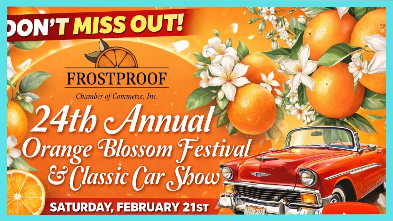 COMPLETE TOUR of 24th Annual Orange Blossom Festival | Frostproof Florida 2026