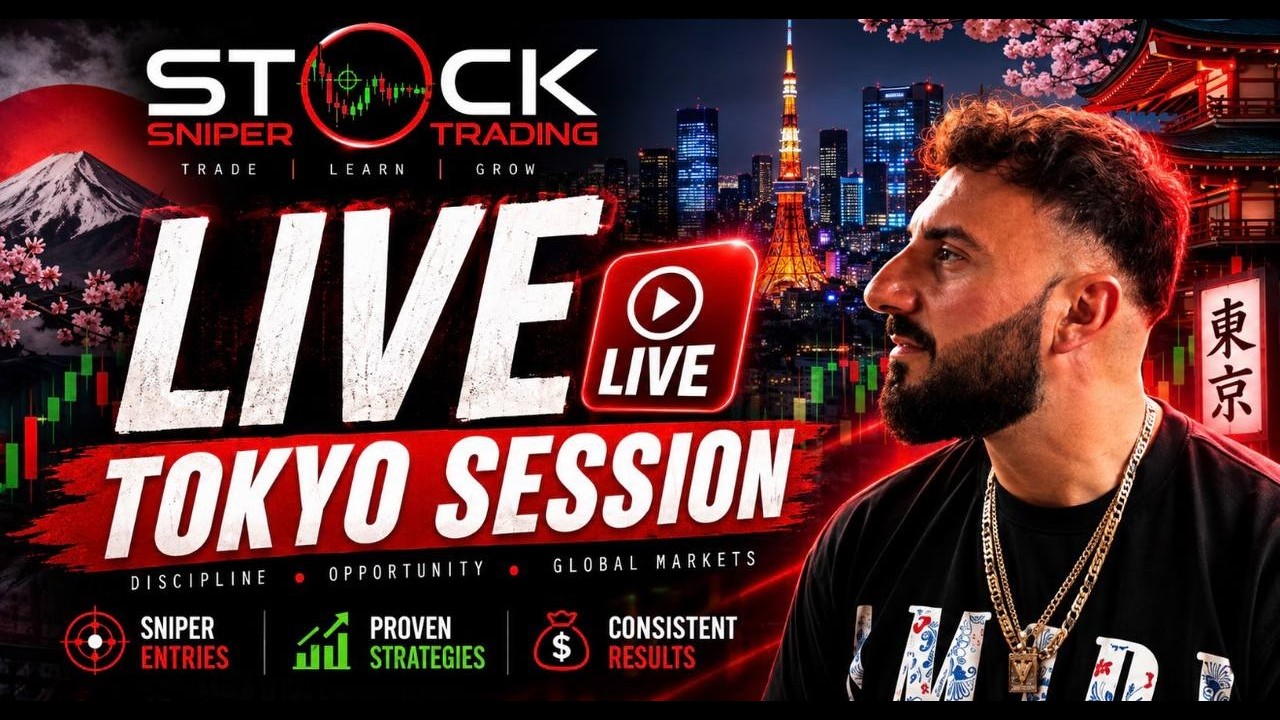 SST is BACK!!! LIVE Tokyo Trading & Analysis - Forex - GOLD (XAUUSD) Post FOMC Hike