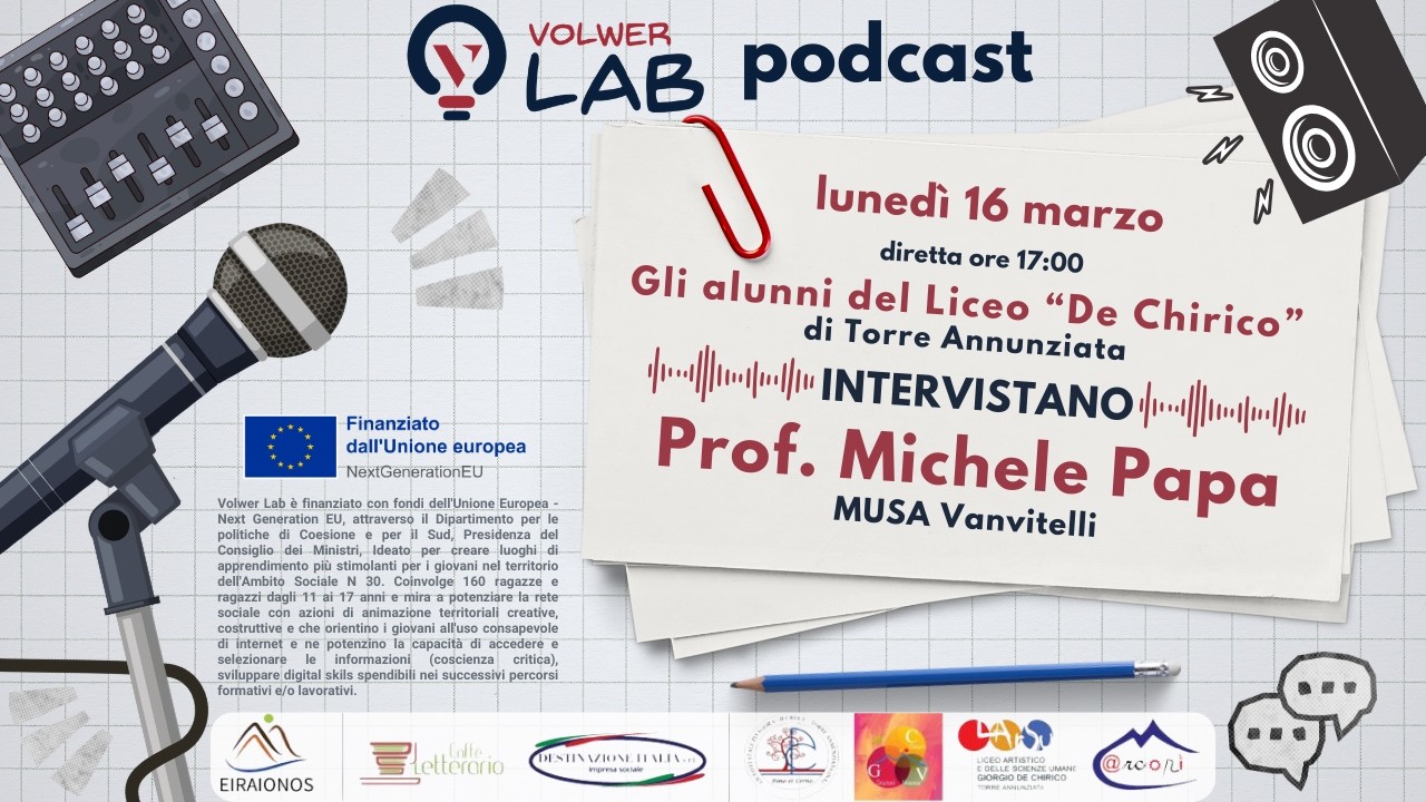 A Volwer Lab il professor Michele Papa del MUSA Vanvitelli