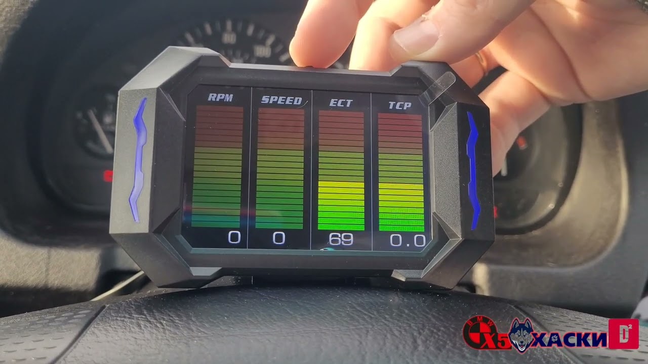 Дисплей для авто / HUD OBD + GPS P25  . Артикул на озон 1670830706