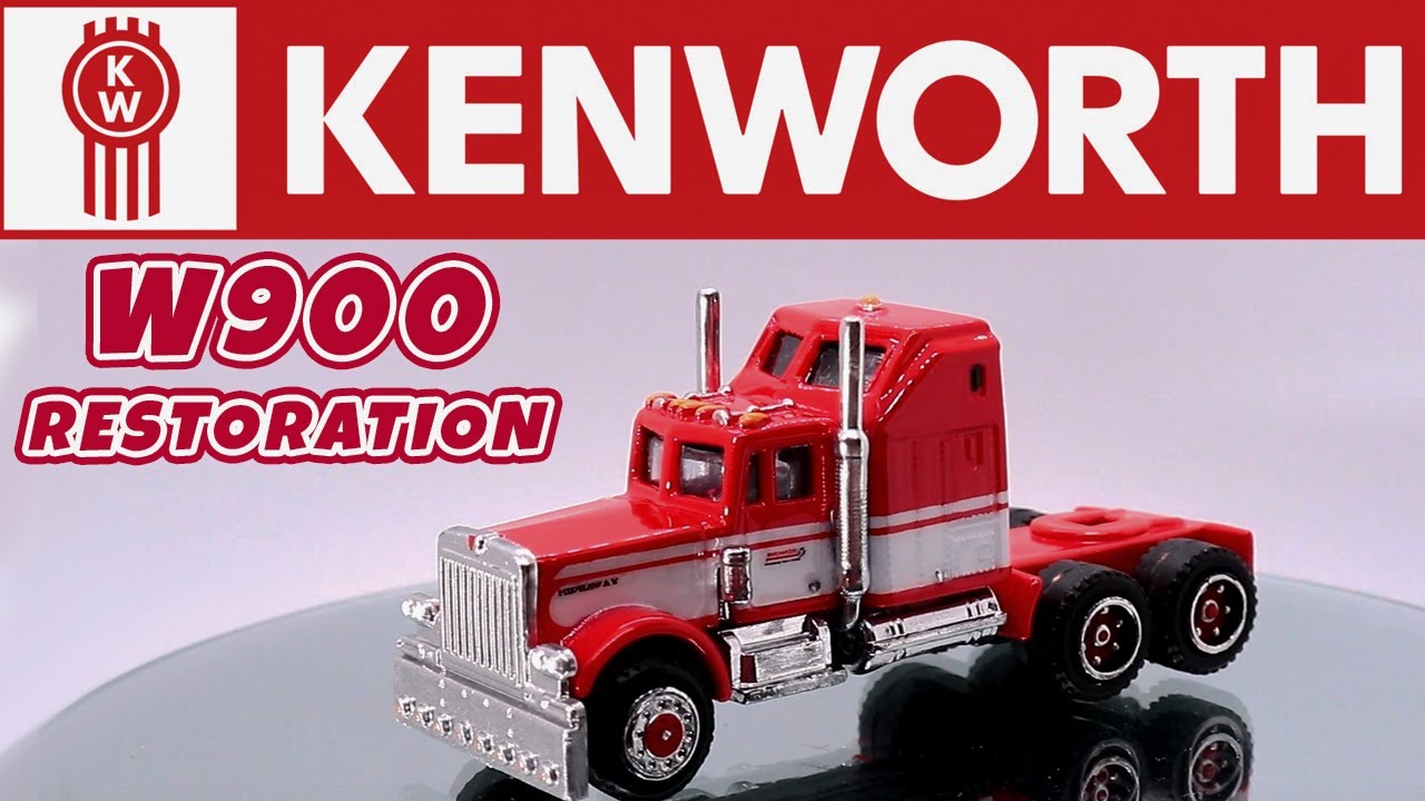 Painting Diecast Cars - Kenworth W900 Revival