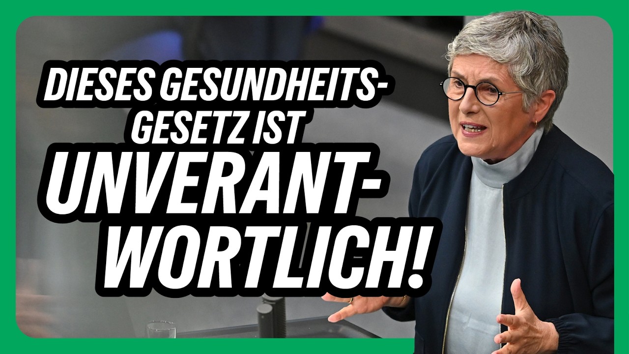 Dieses Gesundheitsgesetz ist unverantwortlich! &ndash; Britta Ha&szlig;elmanns Rede im Deutschen Bundestag