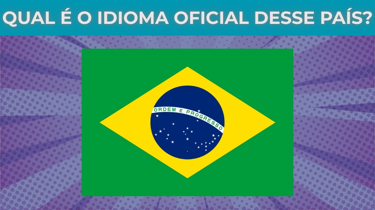 🌍 Adivinhe o IDIOMA OFICIAL dos PAÍSES 🗣️ |  Quiz de idiomas