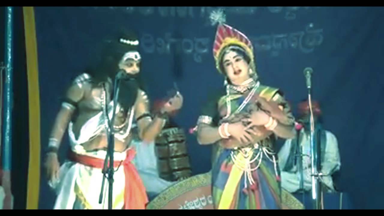 Yakshagana--vishwamitra menake samagara vaivaikari