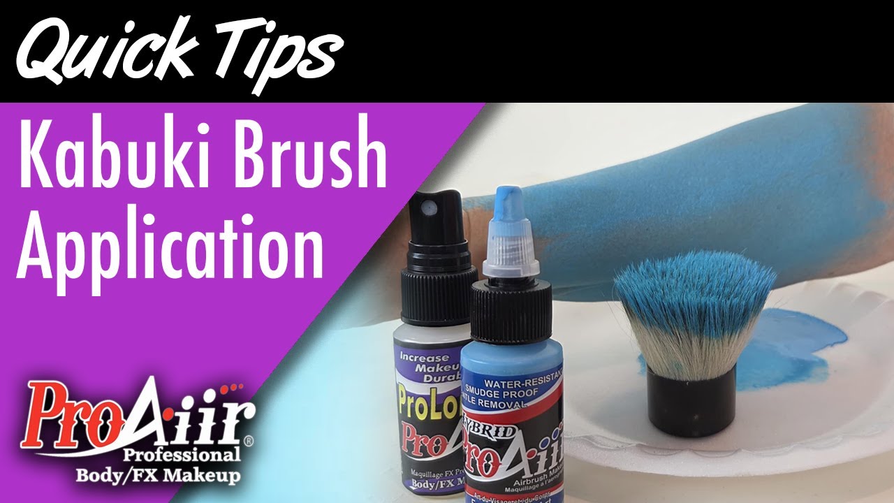 ProAiir Makeup Kabuki Brush Application