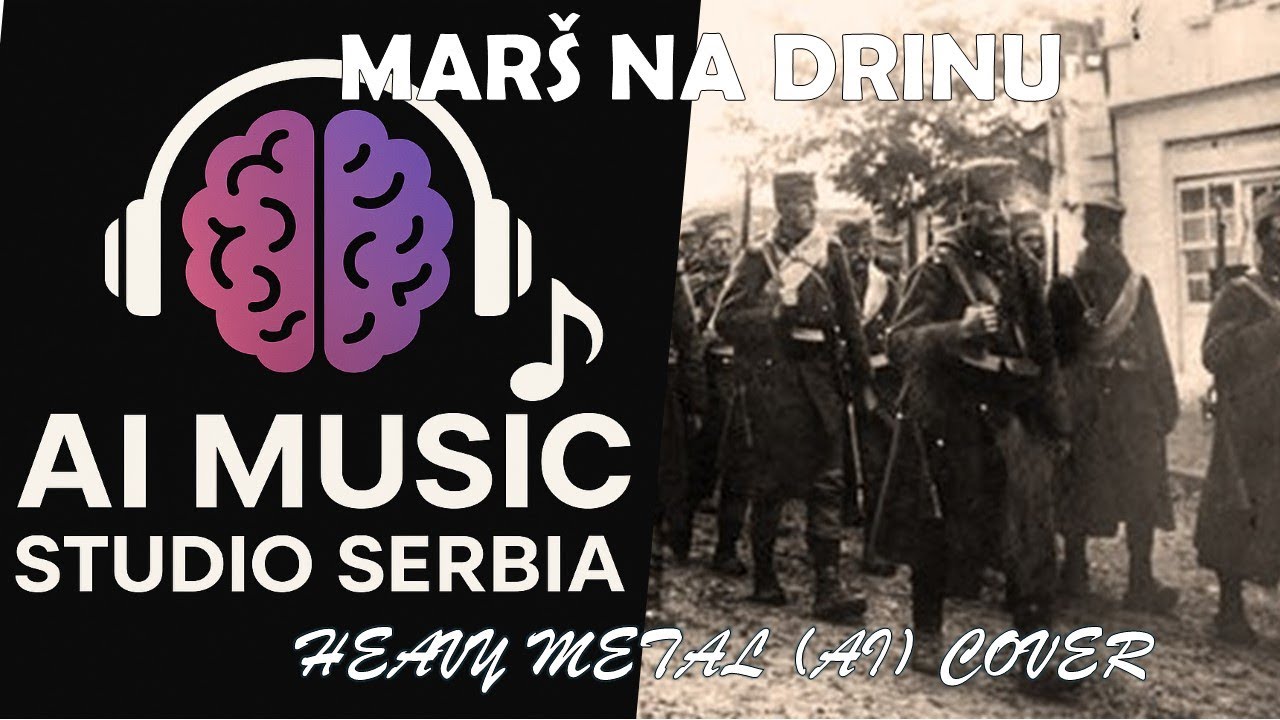 MARŠ NA DRINU Heavy metal AI COVER