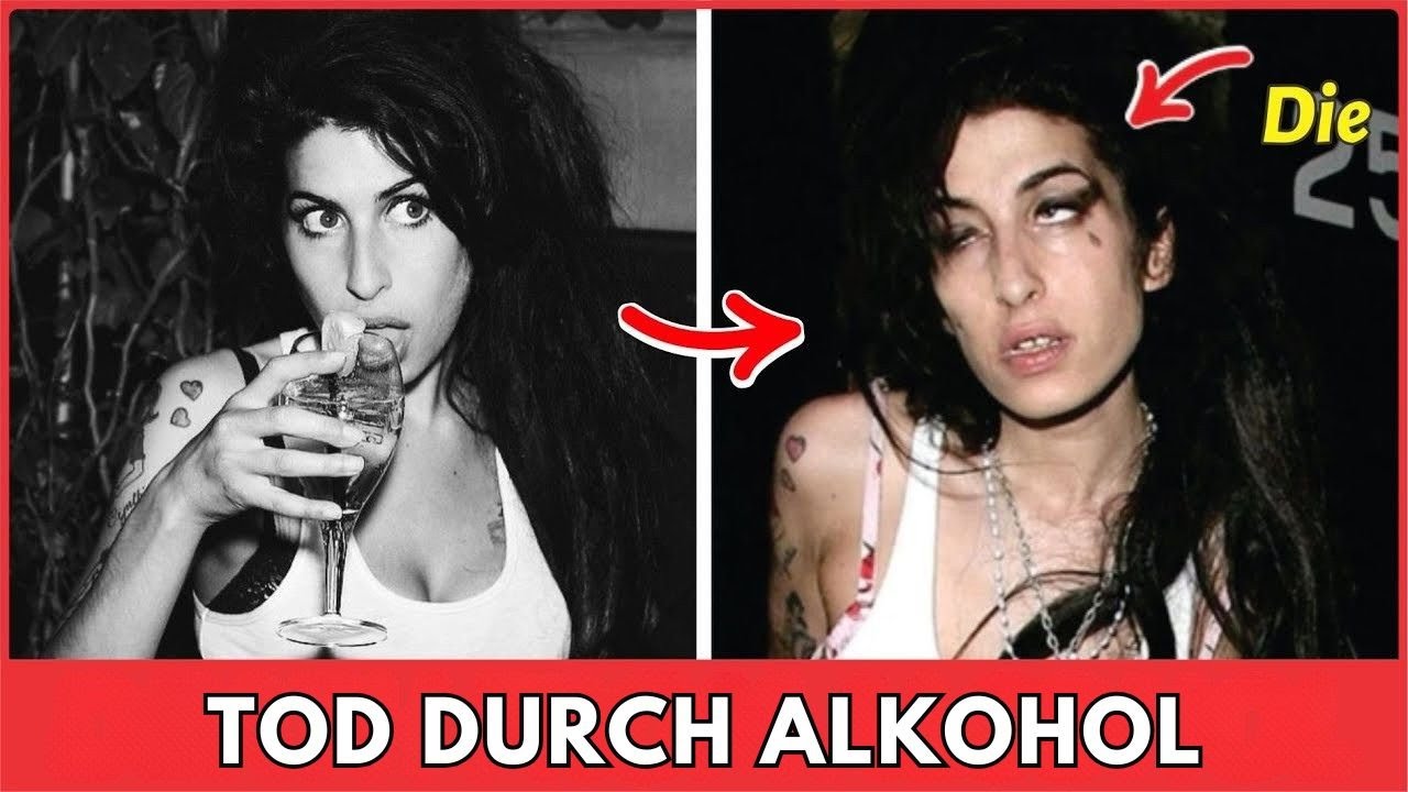 7 Prominente, die dem Alkohol verfielen, alles verloren und daran starben