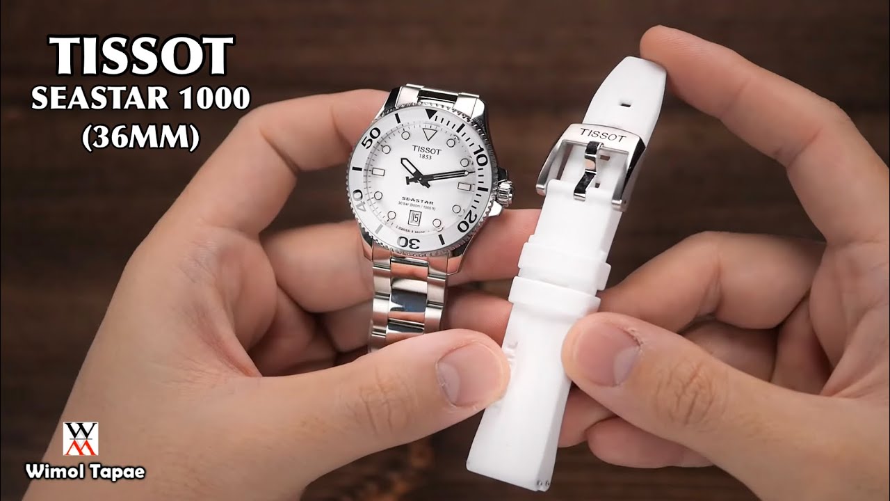 ดำน้ำบอยไซส์มาแล้ว TISSOT SEASTAR 1000 (ระบบถ่าน) 36mm - Wimol Tapae