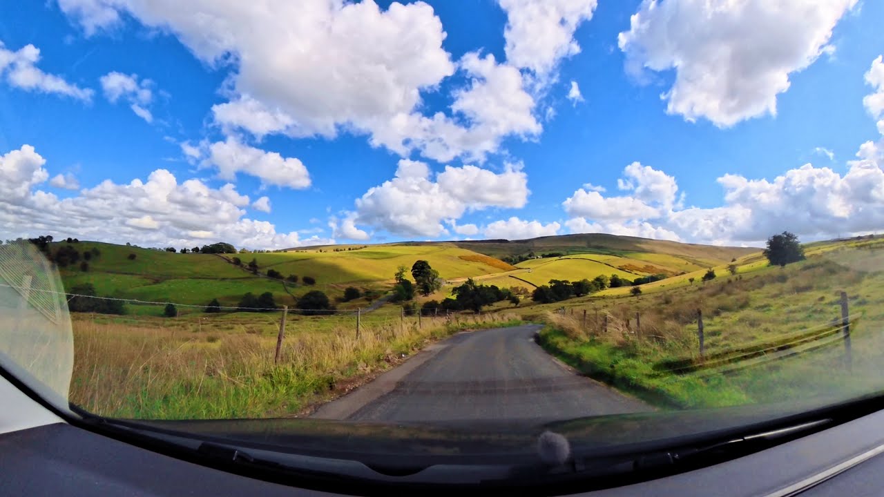 Peak District Drive - Stunning English Countryside Views - Adlington - Goyt Valley - Bollington