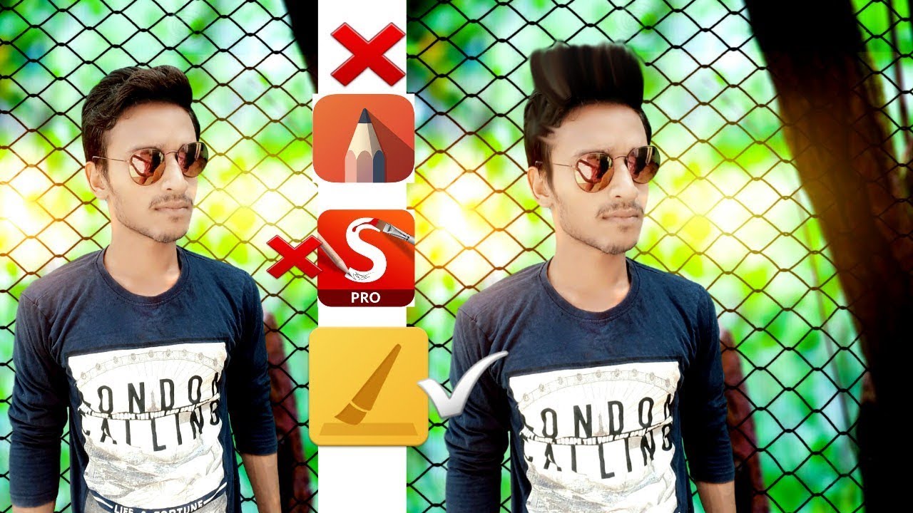 Cb Hair Editing Android app || RavioliPaint2 best || Hair editing karne wala apk