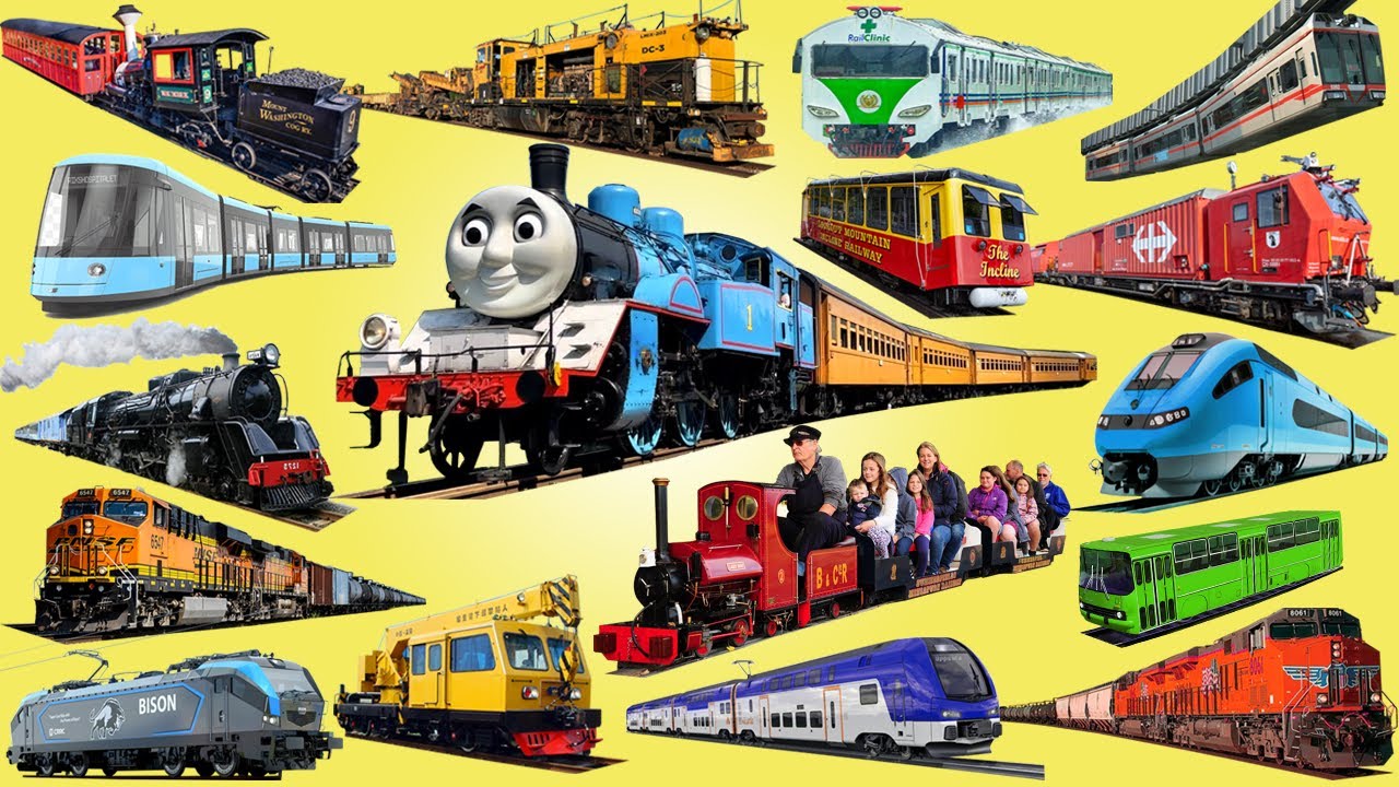 Railway Vehicles 3 | Types of Trains || Different Types of Railway Vehicles