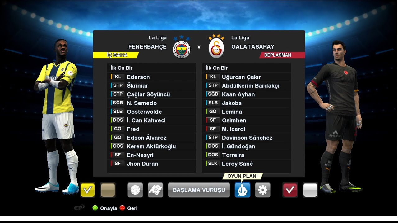 PES 2013 Transfer Yaması : 2025-2026 (