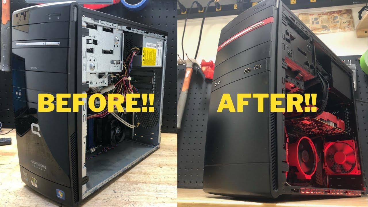 Последний шанс для старого Compaq Presario! Сборка на базе Ryzen 5 2400g! Игровая сборка за 175 д...