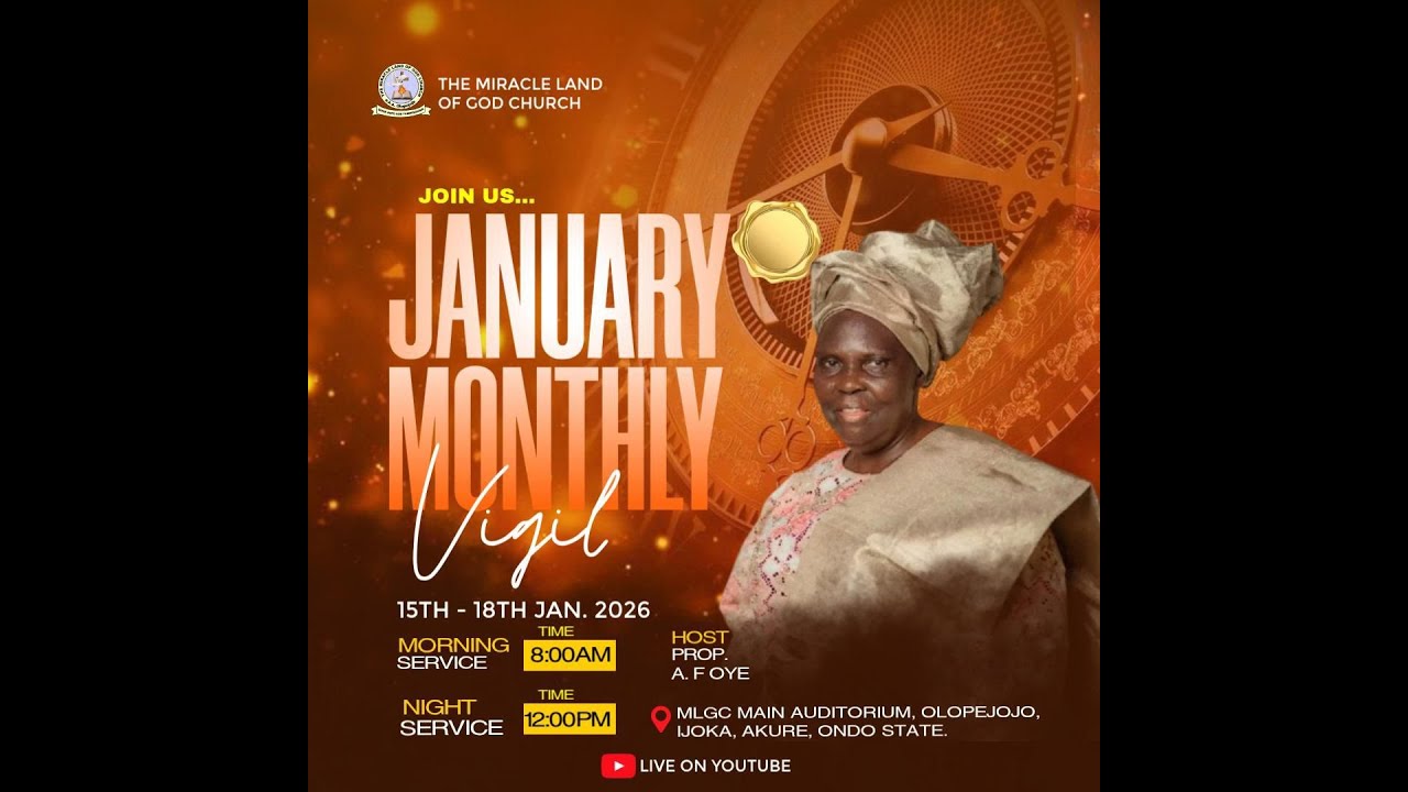 January Monthly Vigil