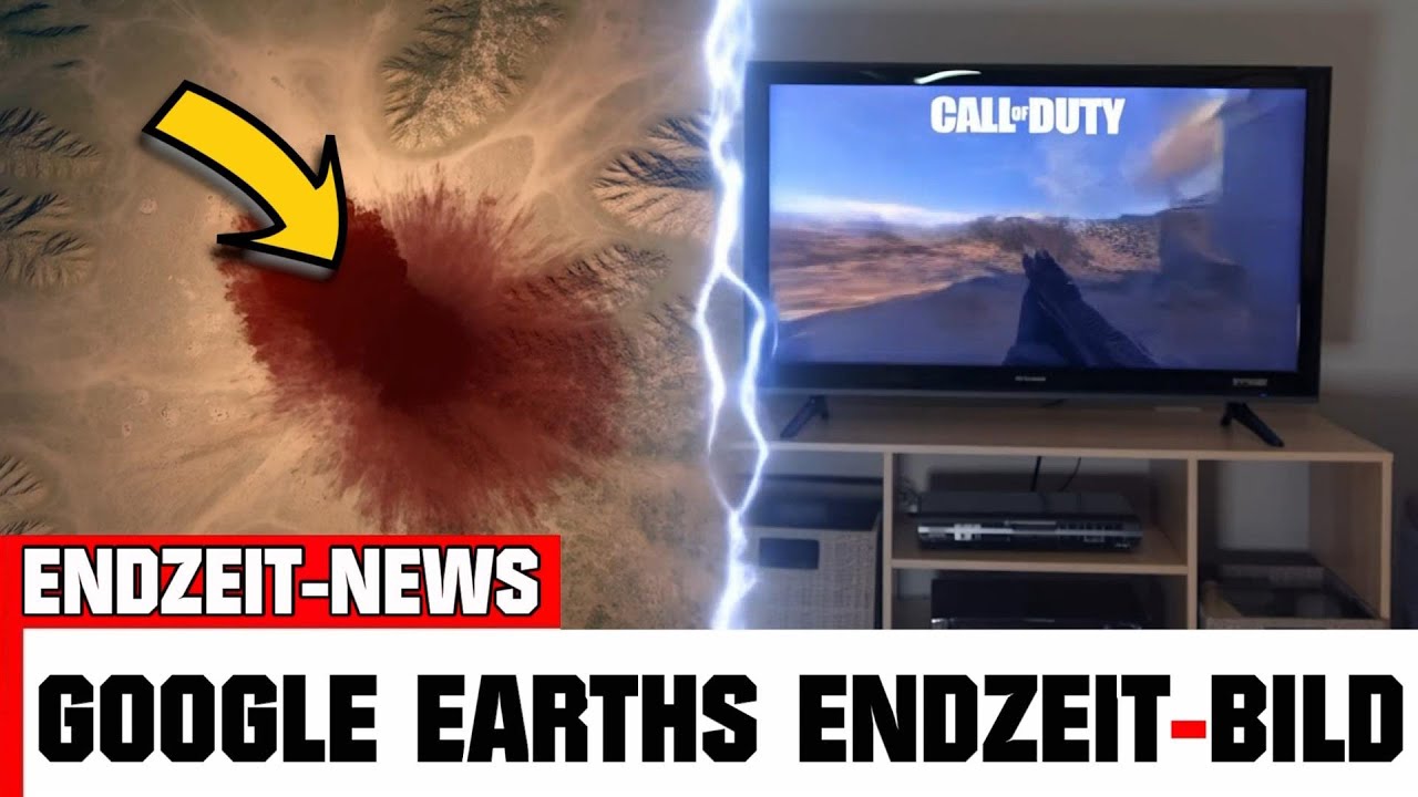 Blutrotes Endzeit-Zeichen in US-W&uuml;ste | Prophezeiung im Videospiel Call of Duty?
