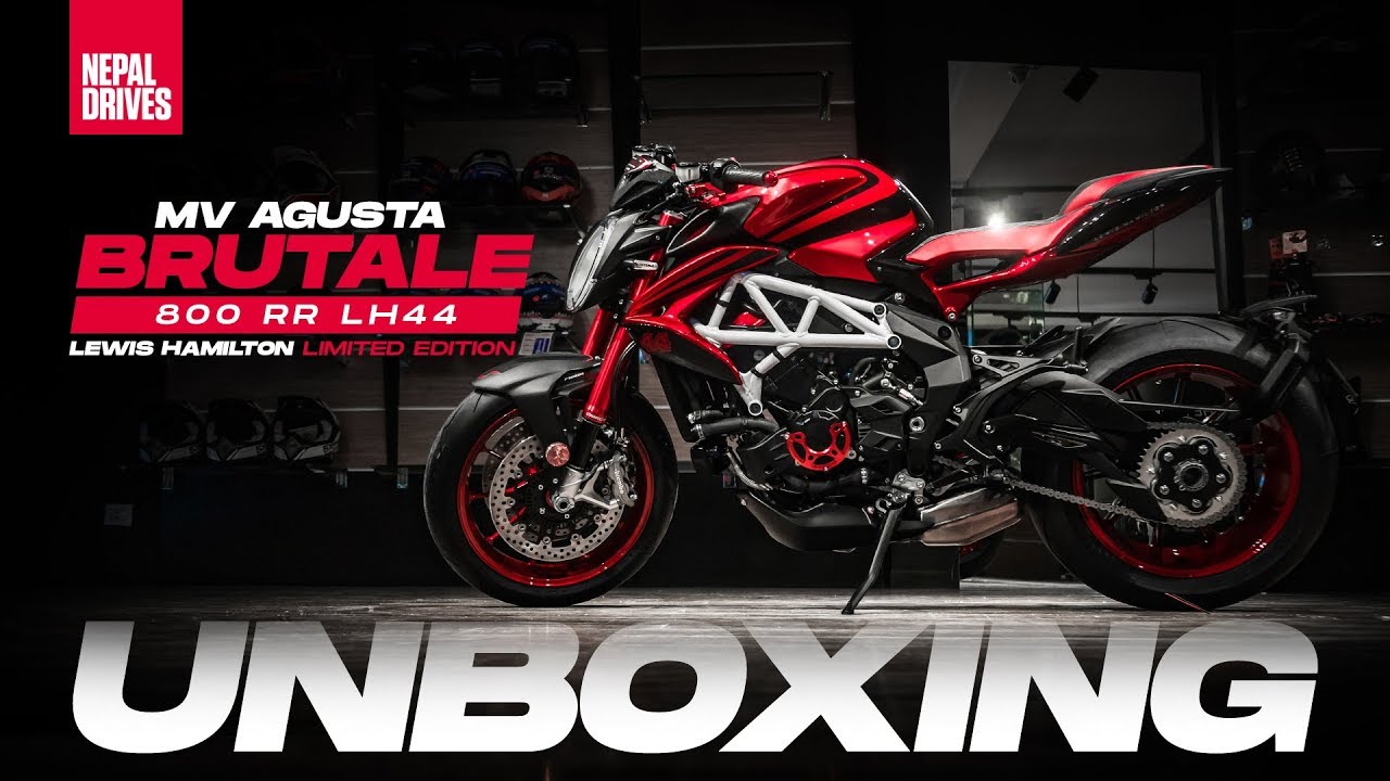 NEPAL DRIVES EXCLUSIVE: MV Agusta Brutale 800 RR LH44 in Nepal | Unboxing #MVAgusta #Brutale800RR