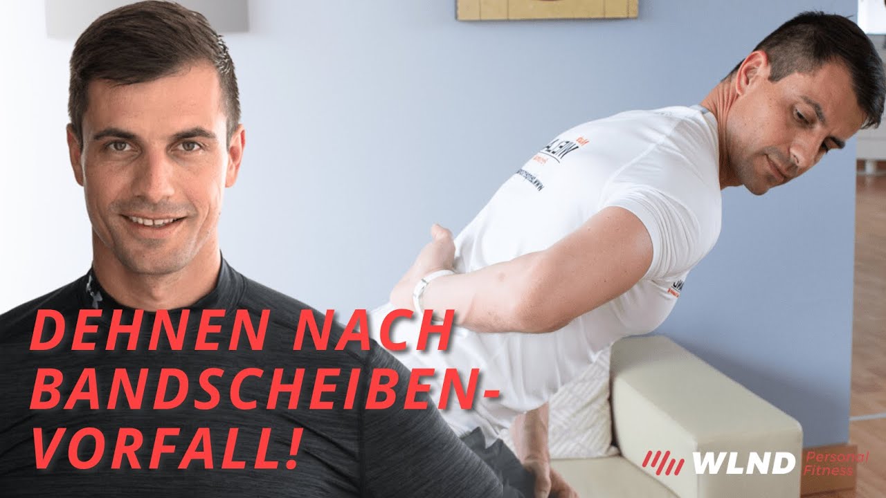 Diese Dehnübungen helfen dir, nach einem Bandscheibenvorfall wieder fit zu werden!