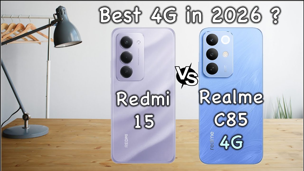 realme C85 4G vs Redmi 15 4G — Which Budget Champ Wins?