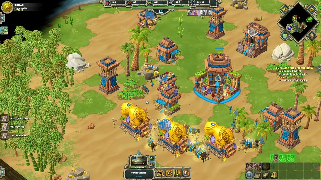 Old PvE Contest of Age of Empires Online Celeste - An Attire Fit For Kings