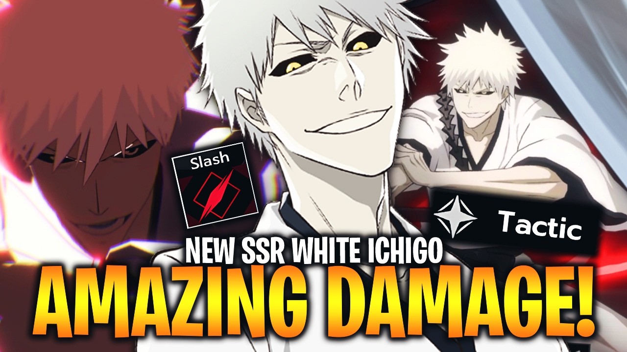 WHITE ICHIGO IS OVERPOWERED?! NEW WHITE ICHIGO B0 SHOWCASE IN BLEACH: SOUL RESONANCE!