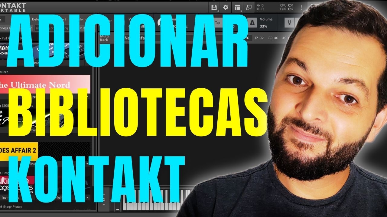 COMO ADICIONAR BIBLIOTECA NO KONTAKT ADD LIBRARY NO KONTAKT
