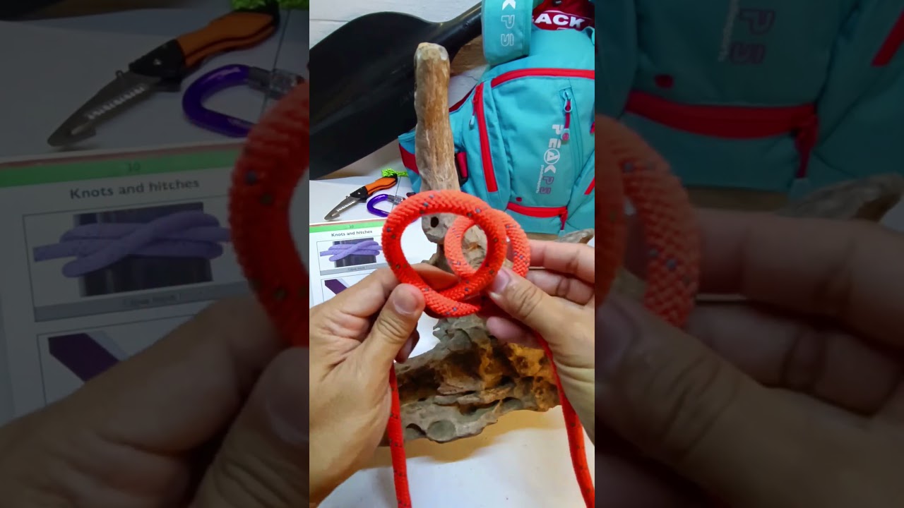 HOW TO MAKE: Clove Hitch #rescue #whitewater #water #rope