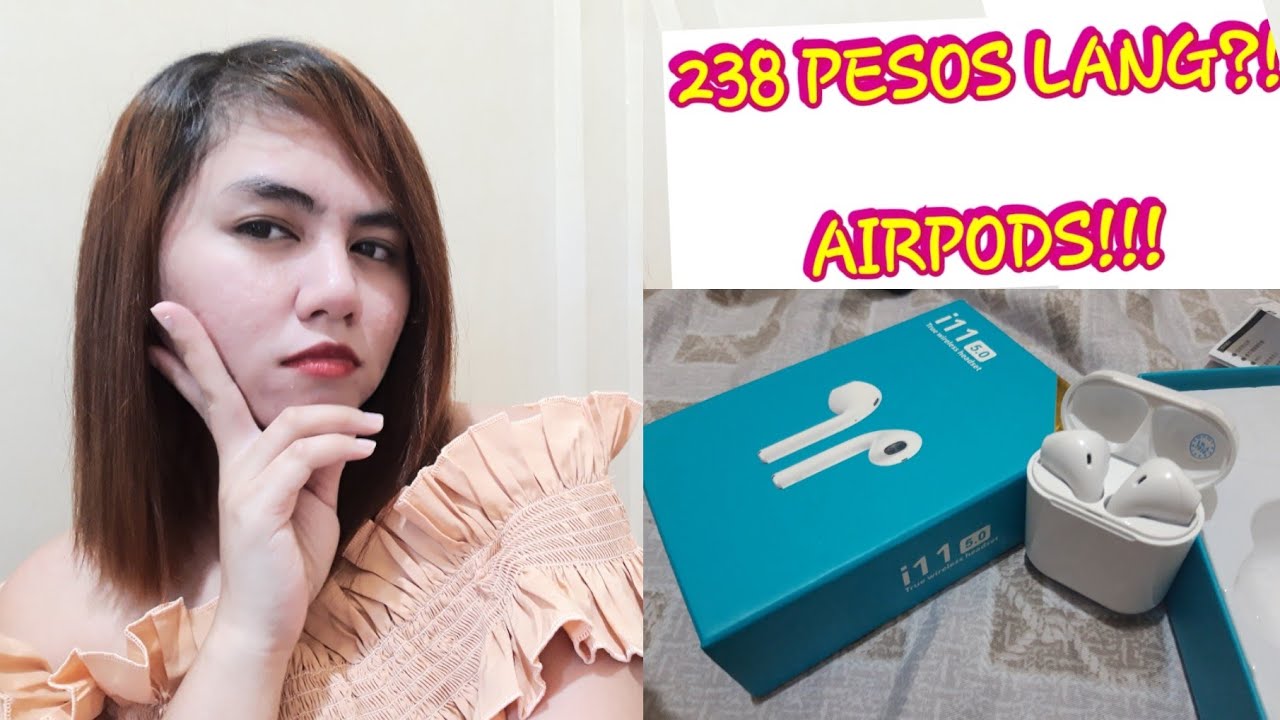 CHEAP AIRPODS / i11 TWS REVIEW // JHULIE