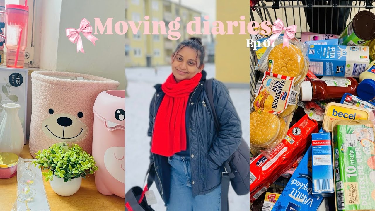 අලුත් තැනක් අලුත් room එකක් 💕🥹 shopping කරමු | Organizing | Moving diaries ep 01 🍭💕💋