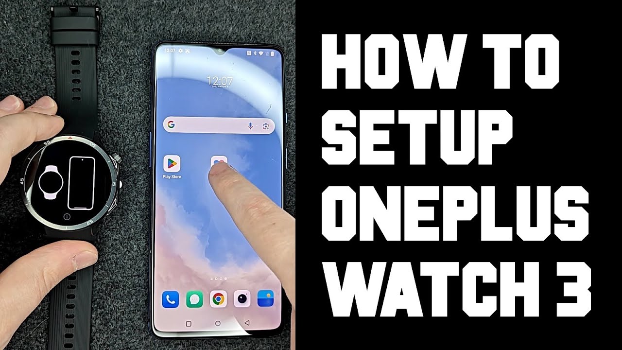 Как настроить One Plus Watch 3 и приложение OHealth — как настроить умные часы OnePlus на телефон...