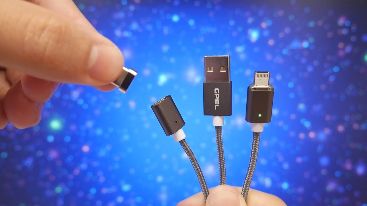 GPEL: QuickTip Magnetic Cable - Type C / Lightning / Micro