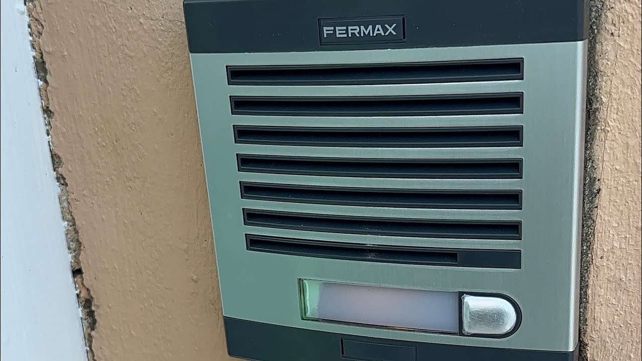 Instalar portero FERMAX  6201 sustituyendo GOLMAR 