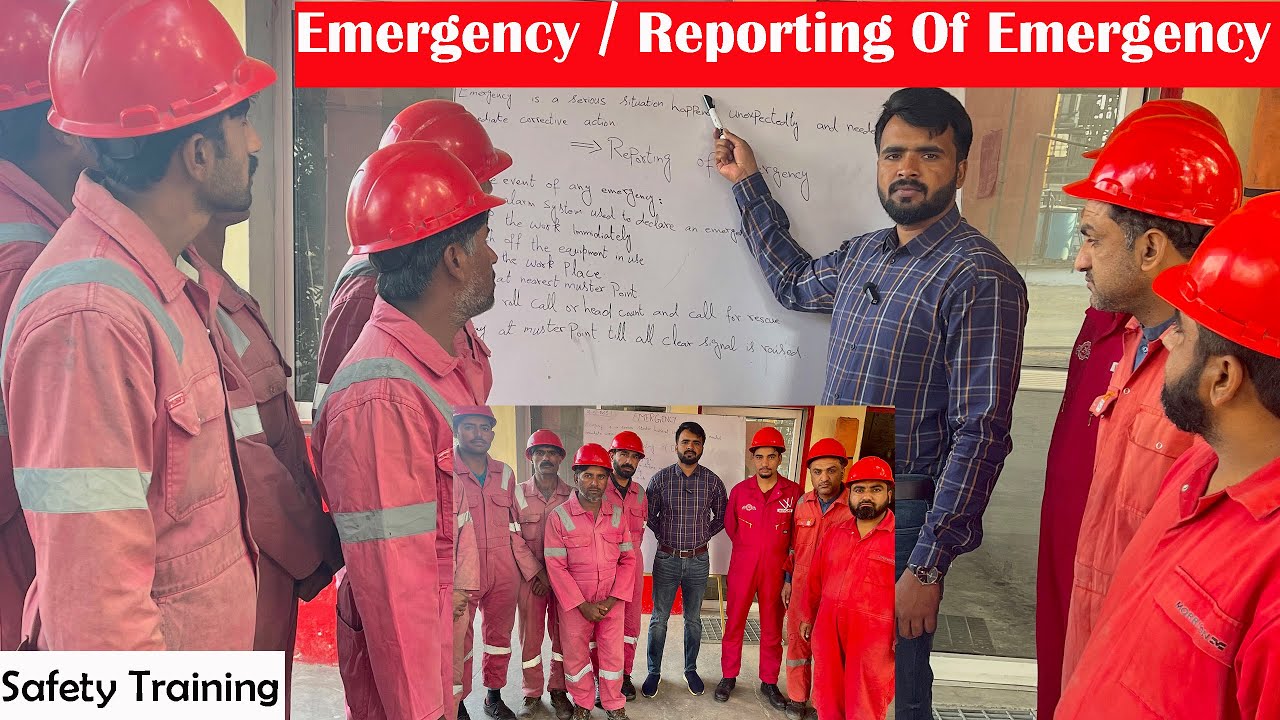 Emergency || Emergency Evacuation Procedure || Safety Training by Hse Trainer