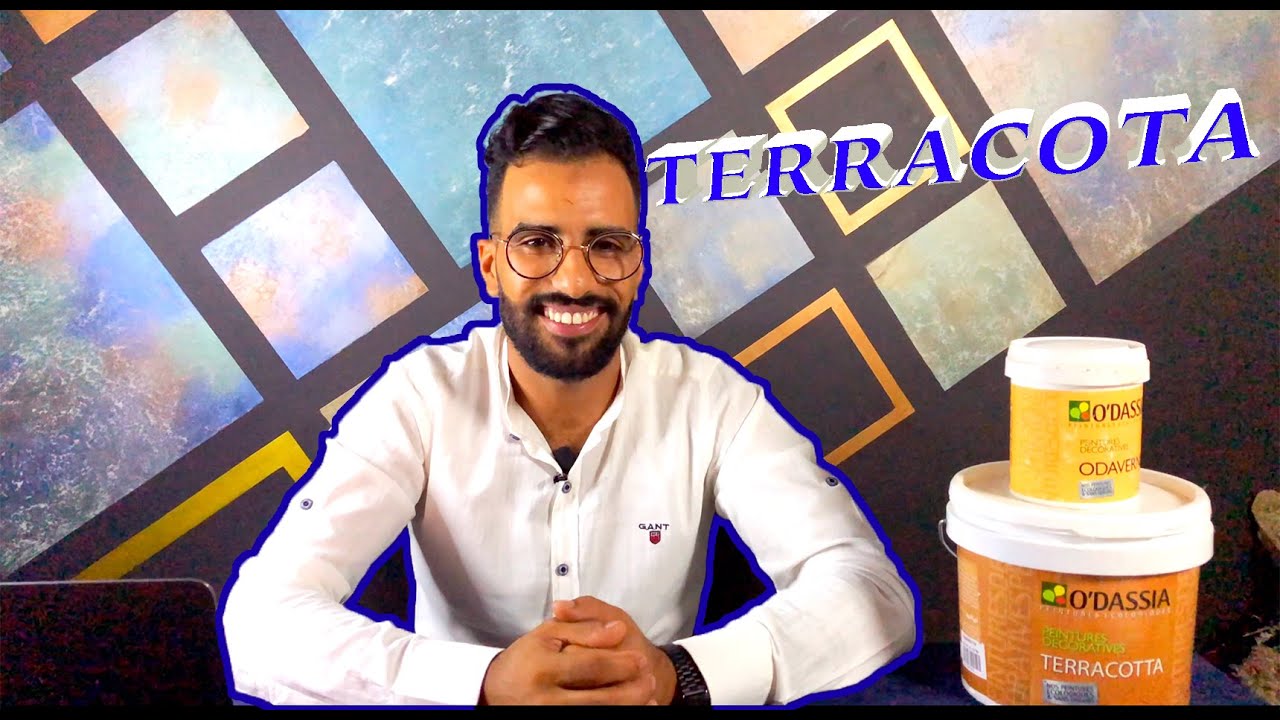 ديكور تاراكوتا من البداية الى الاتقان في وقت قصير ونتيجة رائعة / application du produit TERRACOTA