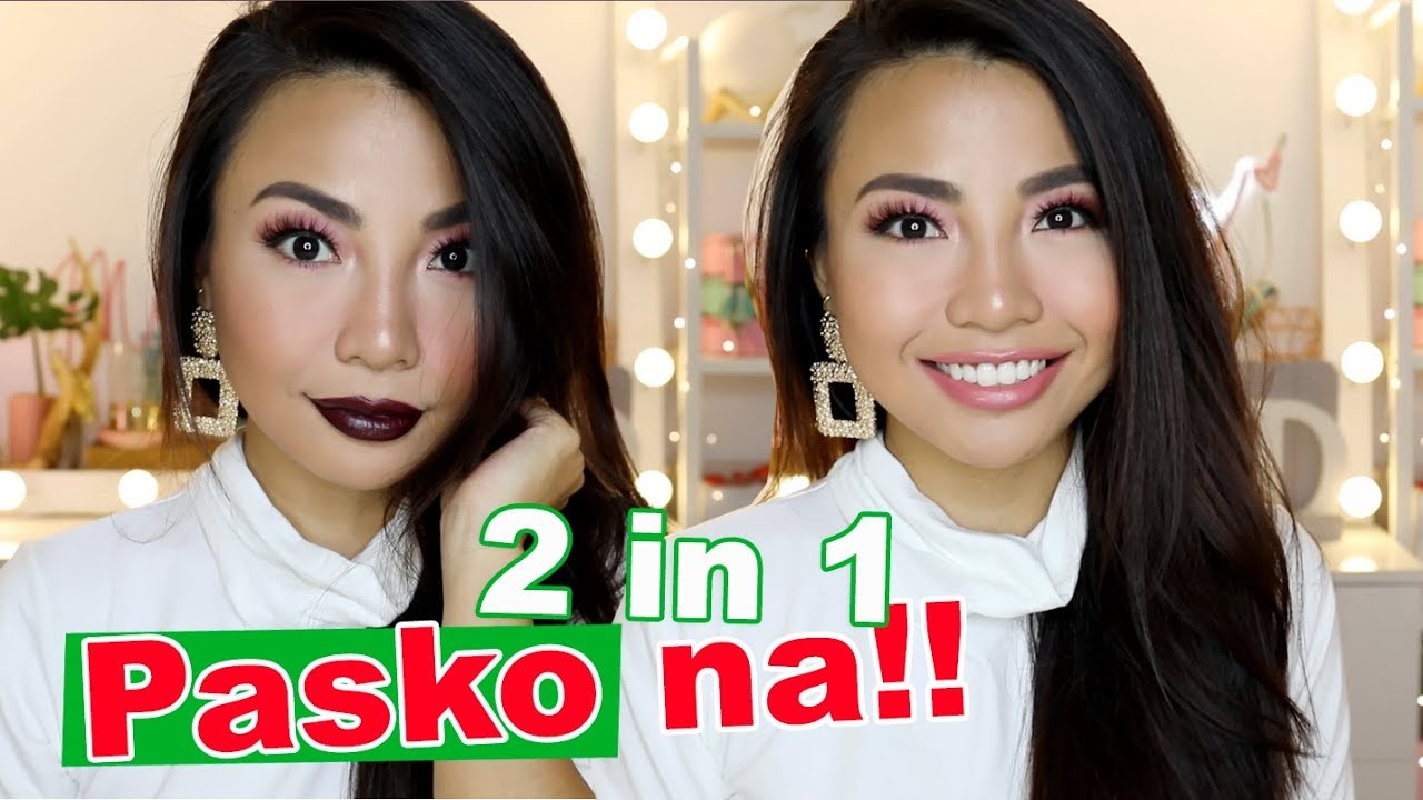 2 in 1 GLOWING Look For CHRISTMAS!! Make Up (Affordable)