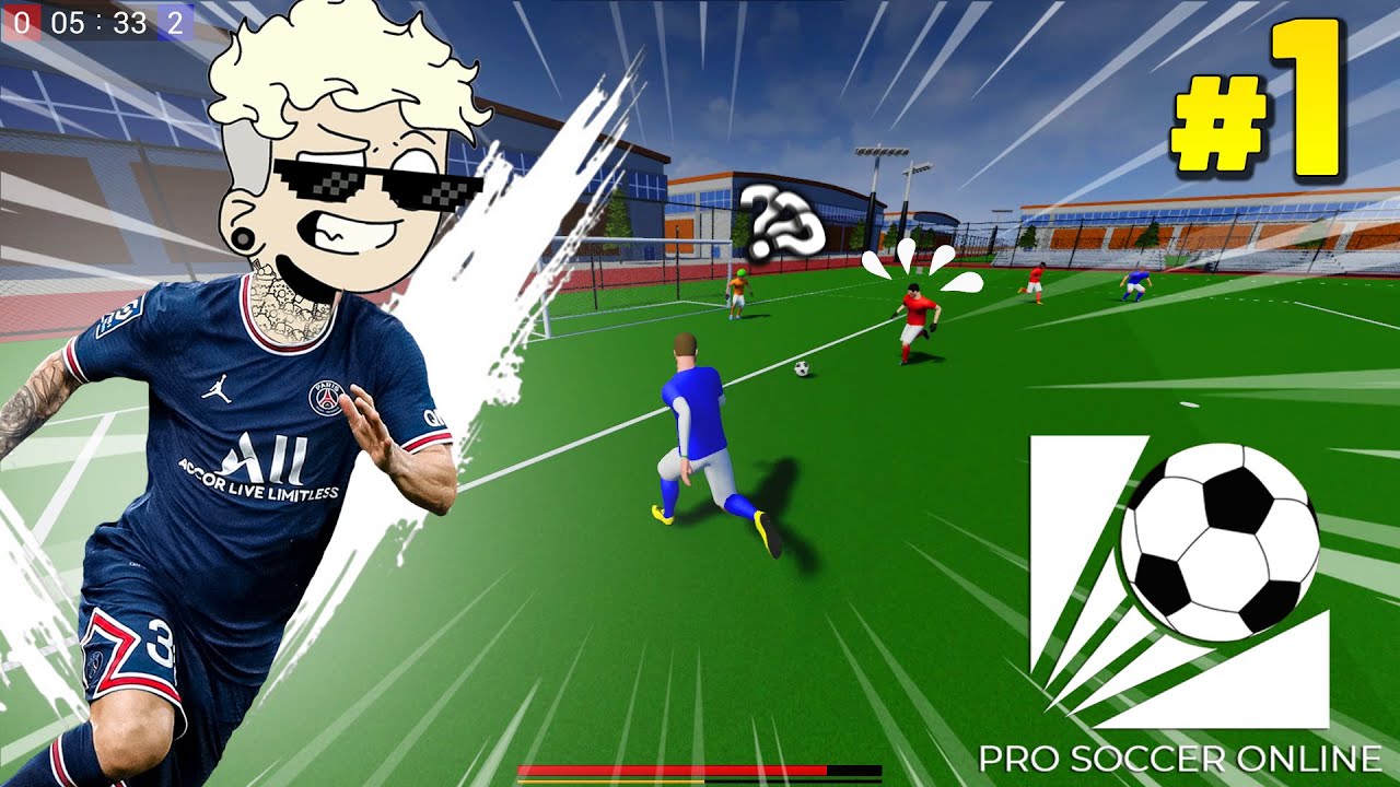 MELHORES MOMENTOS #1 - PRO SOCCER ONLINE