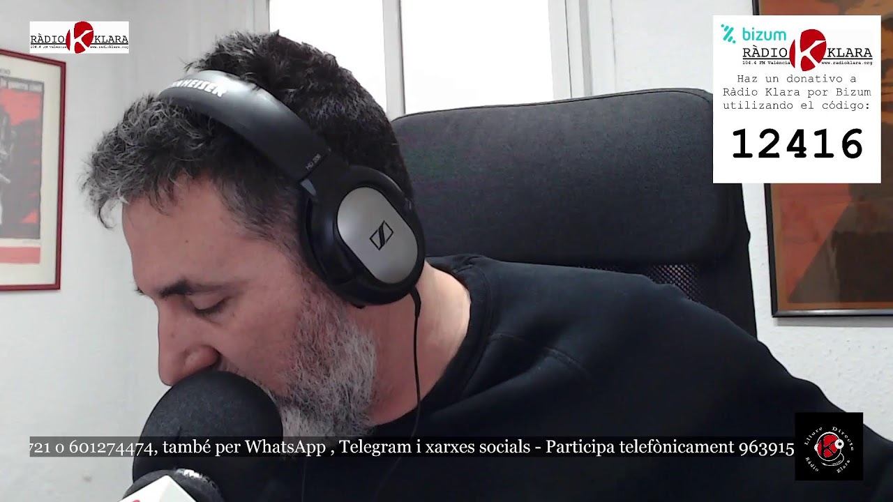 Ràdio Klara. Lliure directe: Divendres de tertúlia 23/01/26
